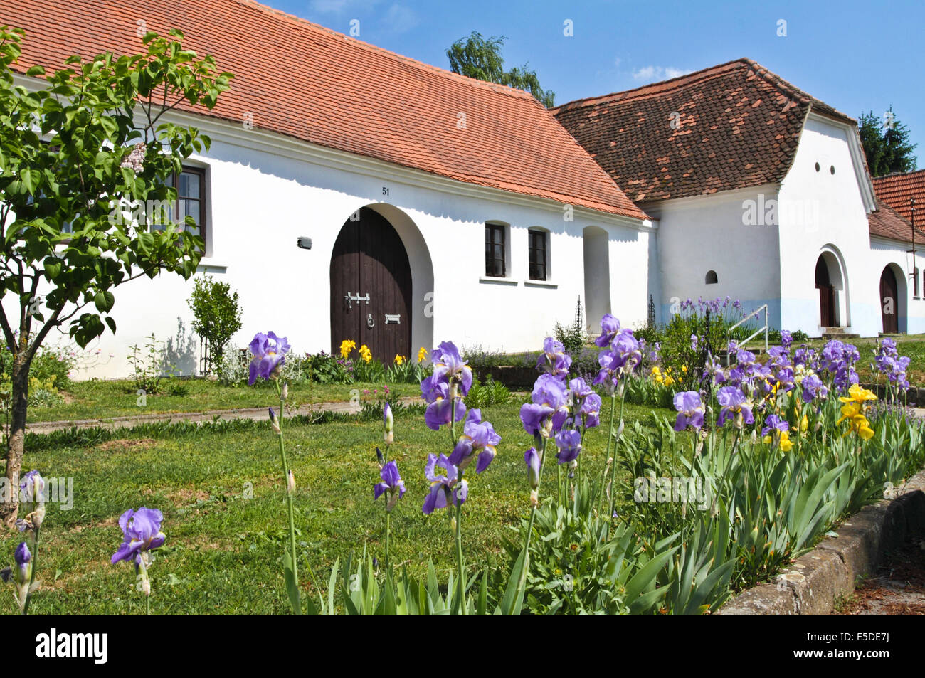 Old Czech (Moravian) village house Stock Photo Alamy