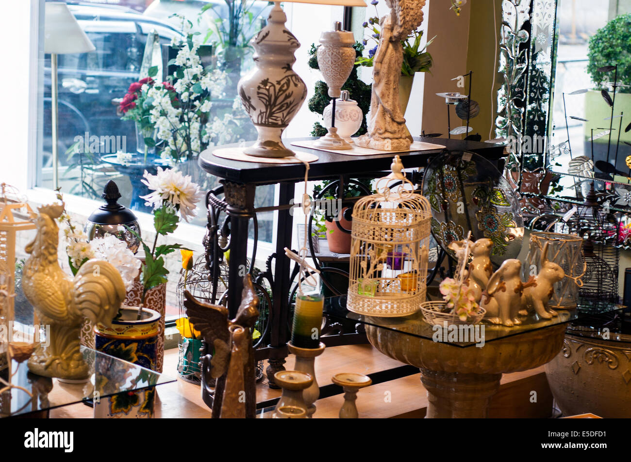 Interior, Homeware shop, CBD, Cagayan de Oro, Misamis Oriental, Mindanao, Philippines Stock Photo