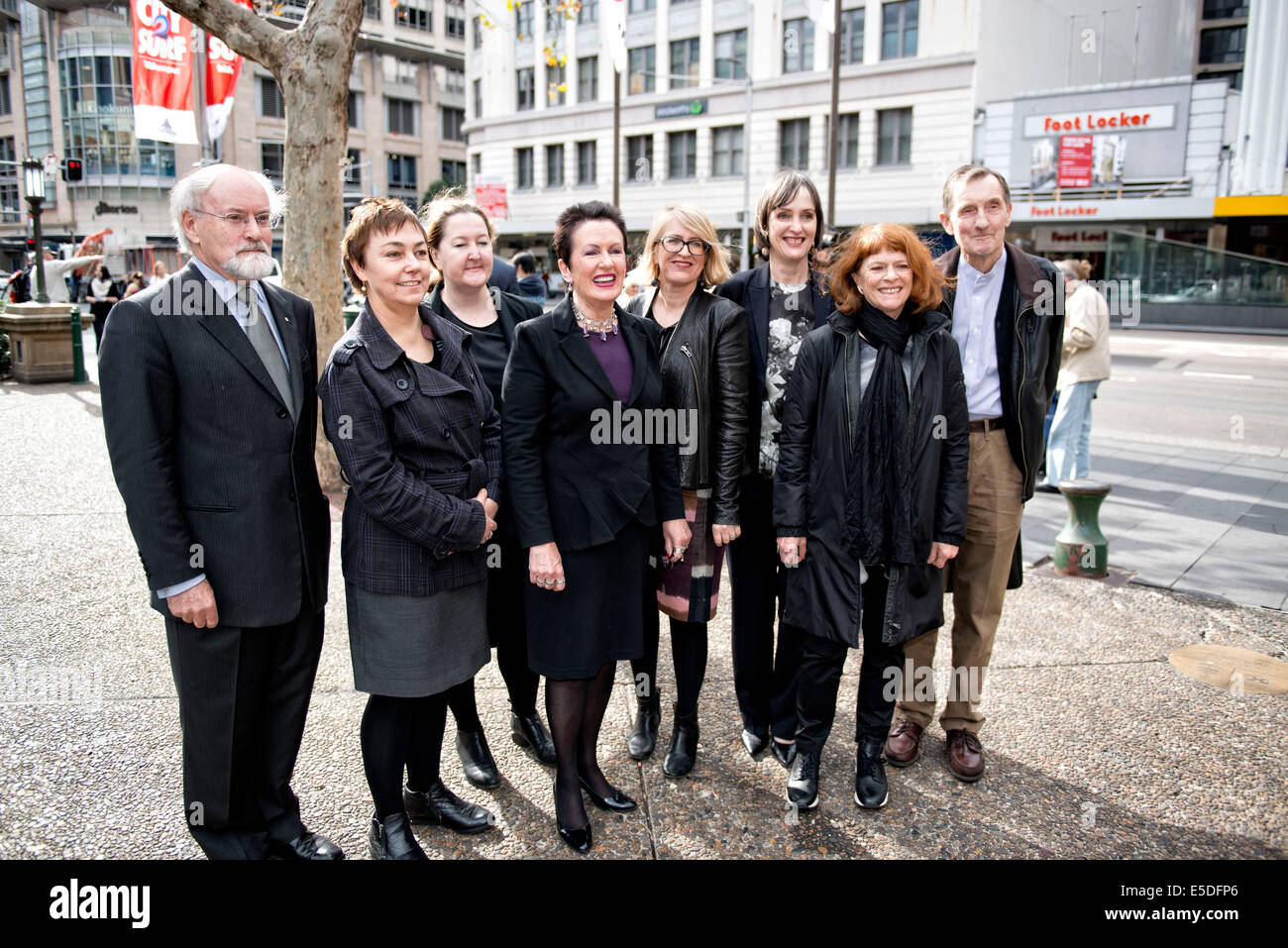 Sydney, Australia. 29th July, 2014. City of Sydney Lord Mayor and Staff ...