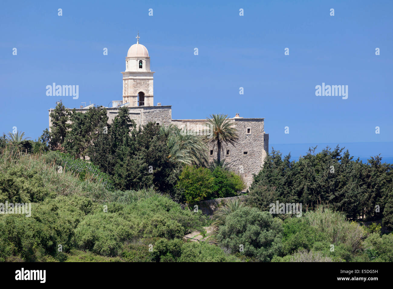 Moni Toplou Monastery, Palekastro, Eastern Crete, Crete, Greece Stock Photo