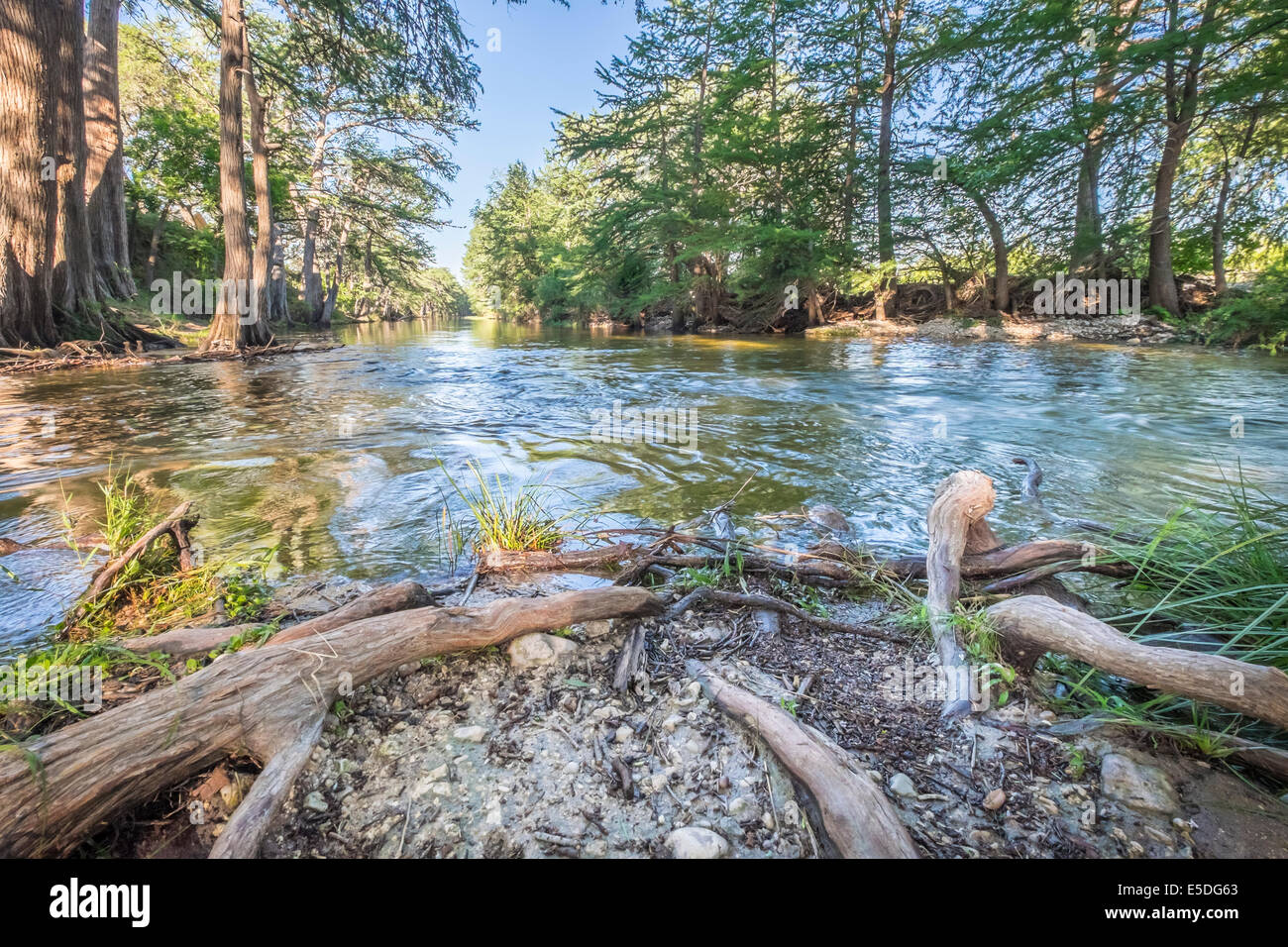 USA, Texas, Frio River near Leakey Stock Photo Alamy