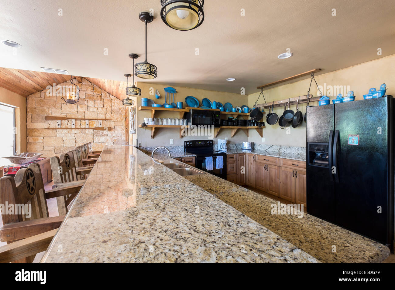 Ranch kitchen hi-res stock photography and images - Alamy
