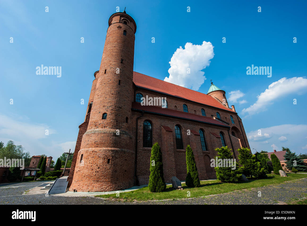 Church of St. Roch and John the Baptist in village Brochow, Mazovia ...