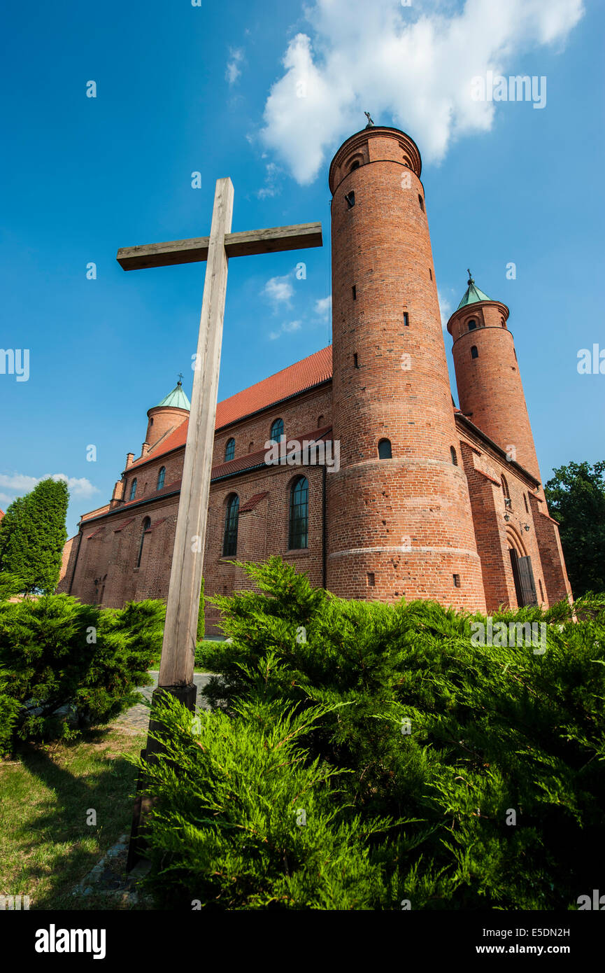 Church of St. Roch and John the Baptist in village Brochow, Mazovia ...