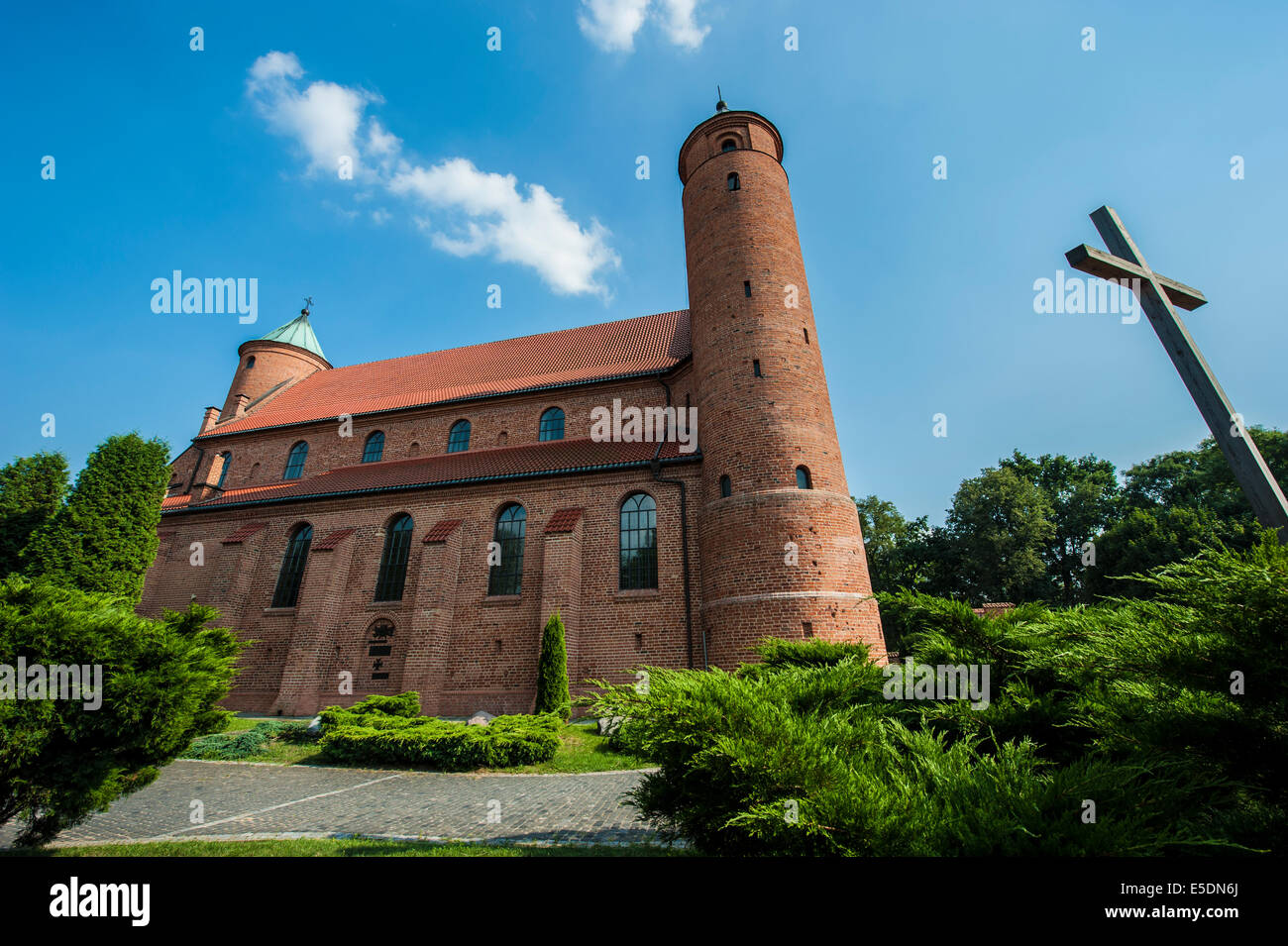 Church of St. Roch and John the Baptist in village Brochow, Mazovia ...