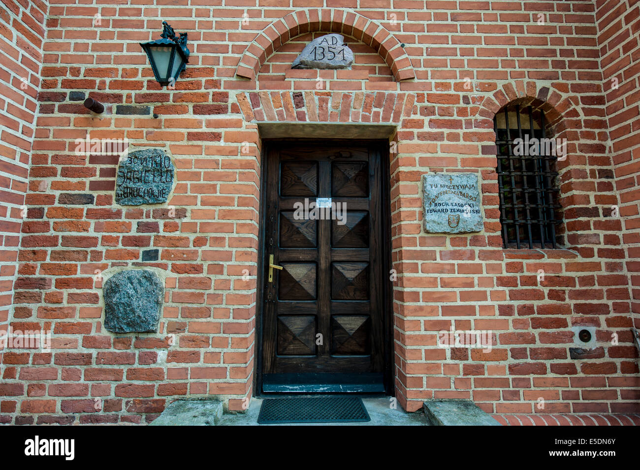 Church of St. Roch and John the Baptist in village Brochow, Mazovia ...