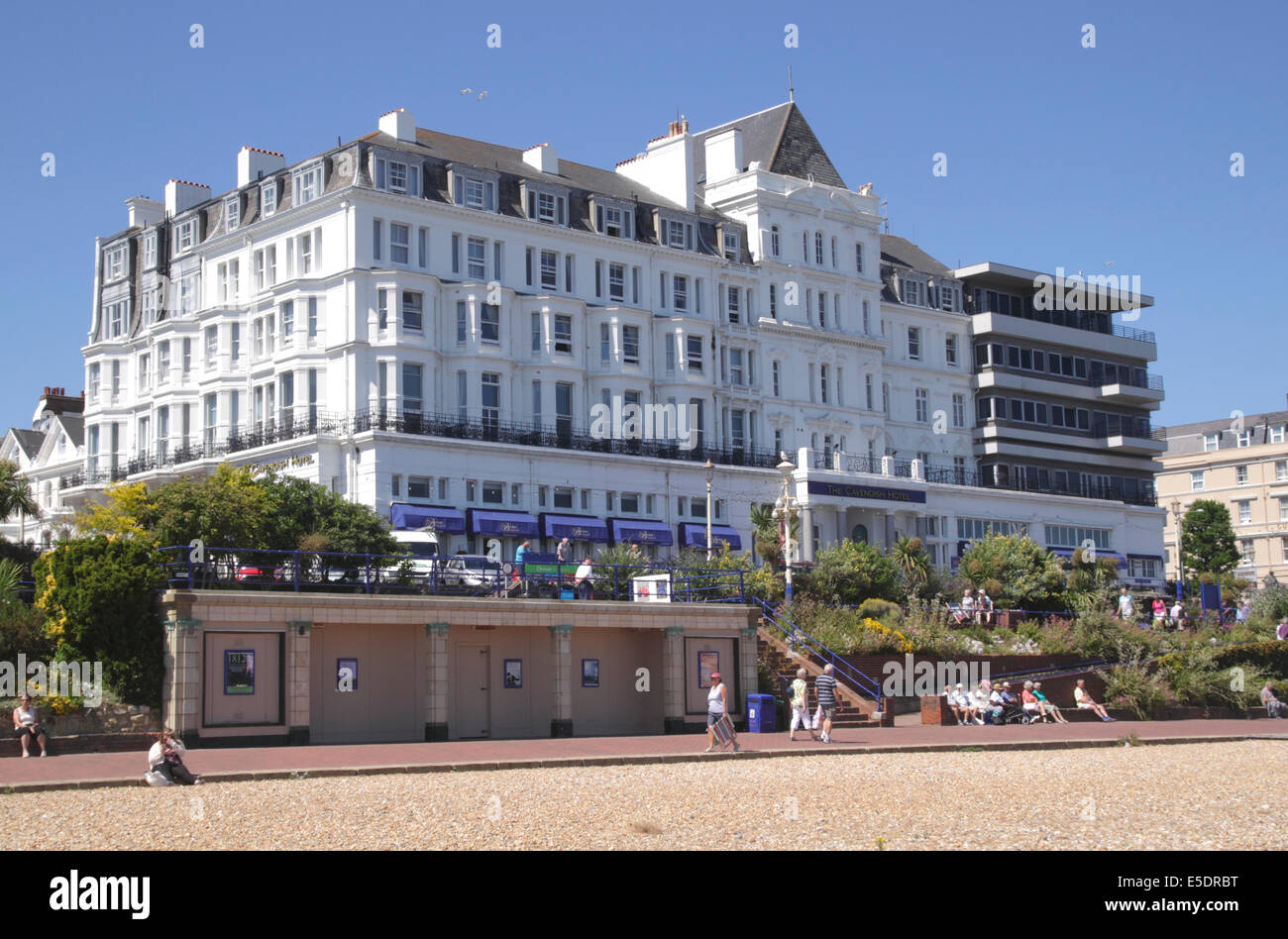 The Cavendish Hotel Grand Parade Eastbourne Stock Photo