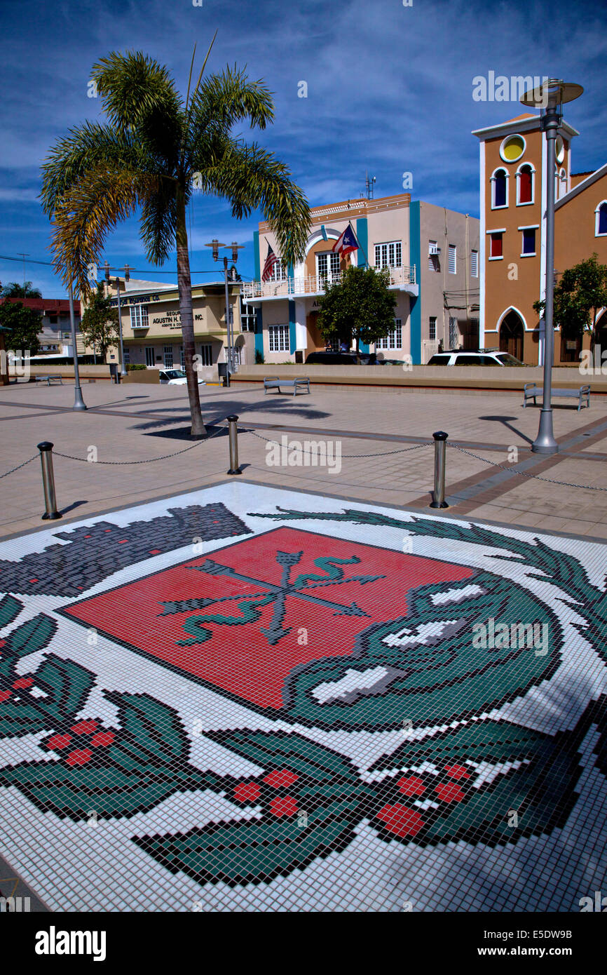 Town Square In San Sebasti‡n, Puerto Rico Stock Photo - Alamy