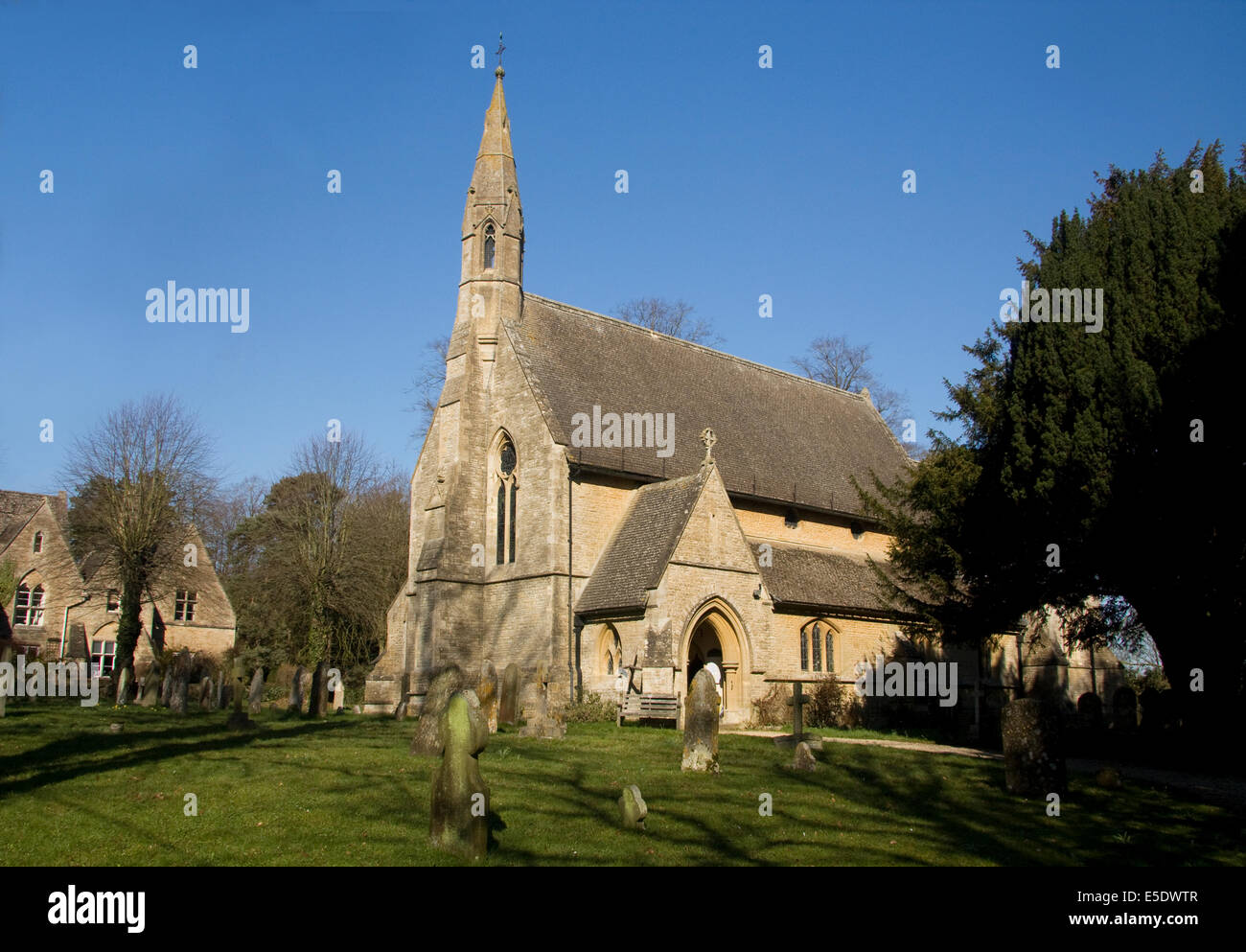 MiltonunderWychwood Parish Church, Oxfordshire Stock Photo Alamy