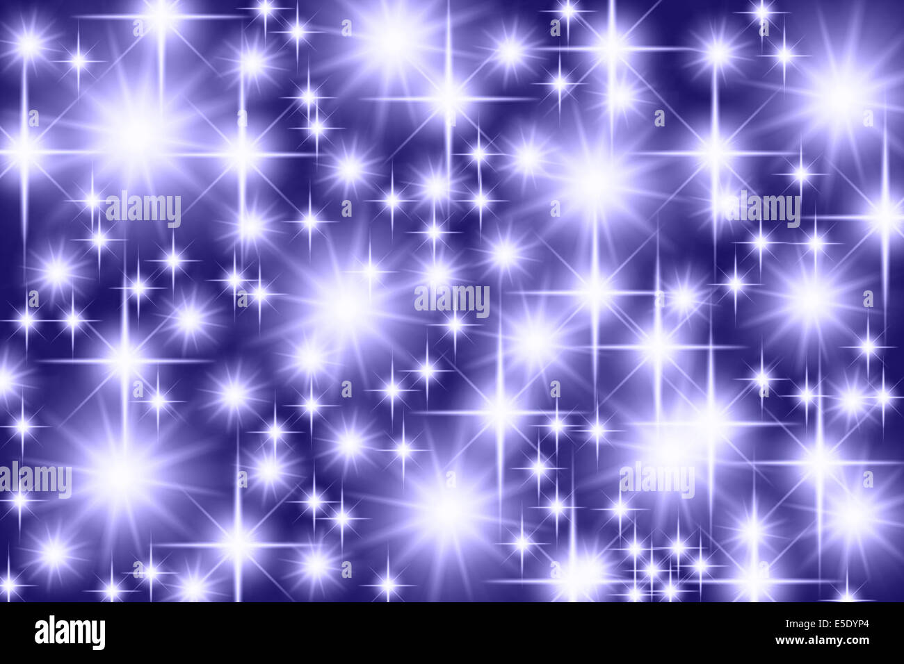Blue holiday background with lots stars Stock Photo - Alamy