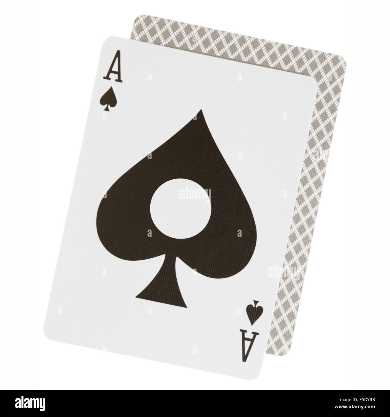Ace of spades playing card Cut Out Stock Images & Pictures Alamy