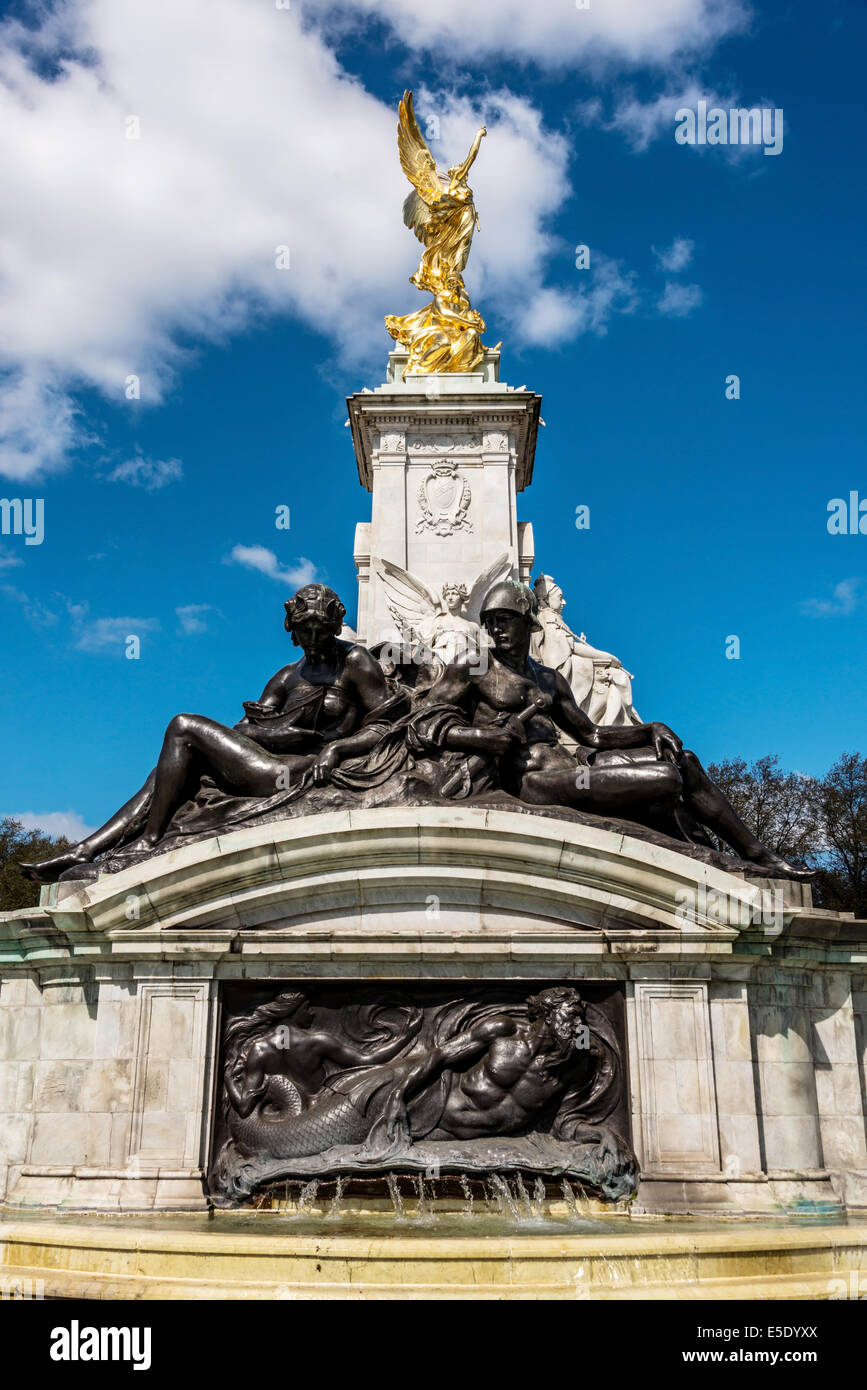 The Victoria Memorial is a sculpture dedicated to Queen Victoria
