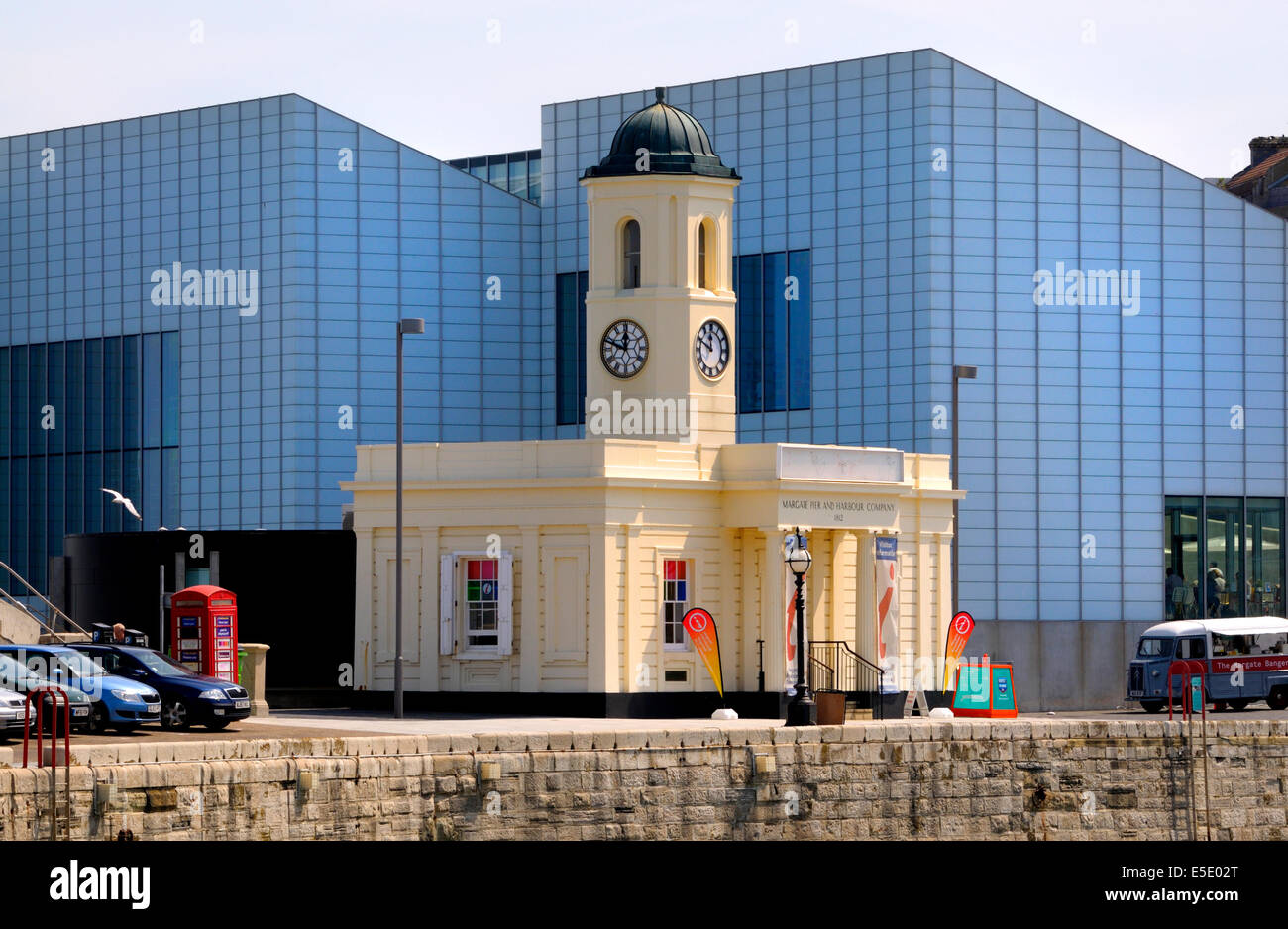 Margate, Kent, England, UK. Turner Contemporary art gallery (2011) and