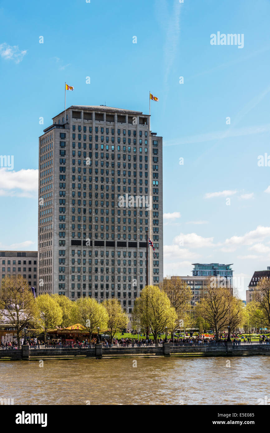 Shell Centre, in London, is one of the two "central offices" of oil