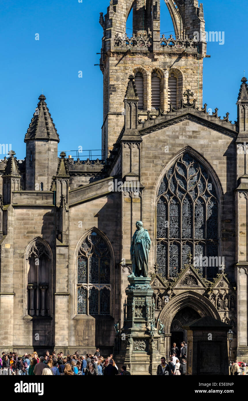 Statue of Walter Scott, 5th Duke of Buccleuch located in Parliament