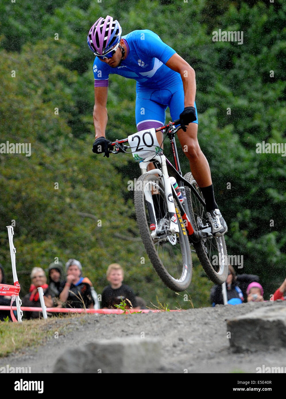 KENTA GALLAGHER SCOTLAND CATHKIN BRAES GLASGOW SCOTLAND 29 July 2014 Stock Photo