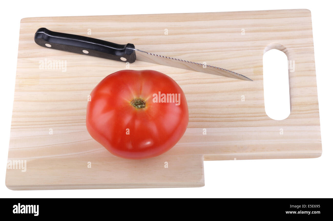 Kitchen Knife On Cutting Wood Standing On Kitchen Counter Stock Photo -  Download Image Now - iStock