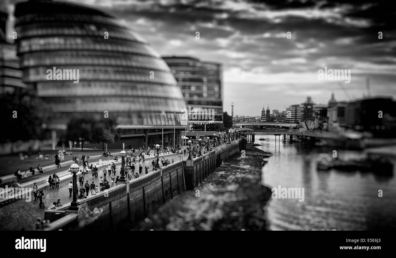 City Hall Headquarters of the Greater London Authority, Southwark, London, Britain. Stock Photo