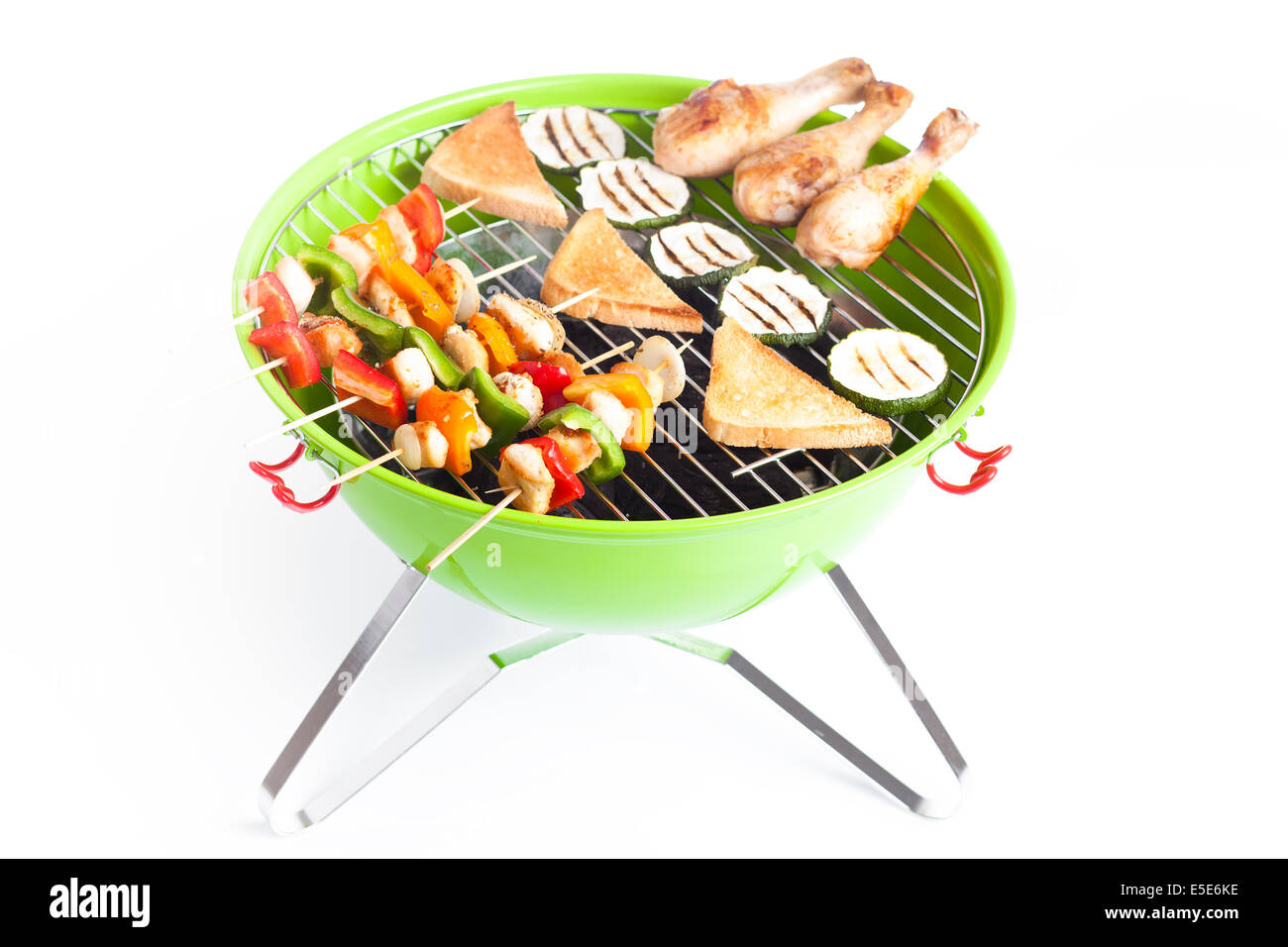 kettle barbecue grill isolated Stock Photo Alamy
