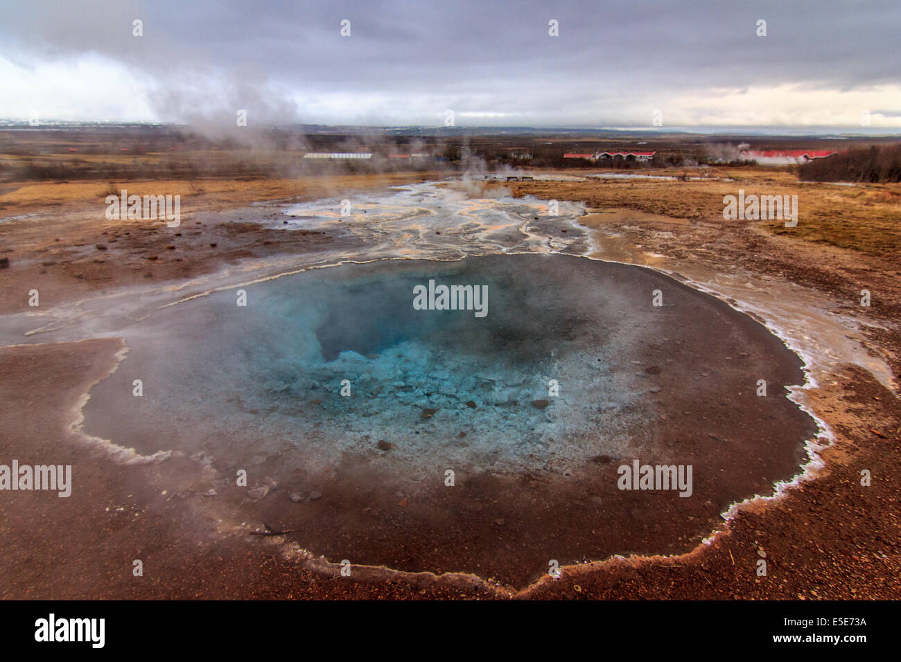 Geysir, hot spring Stock Photo