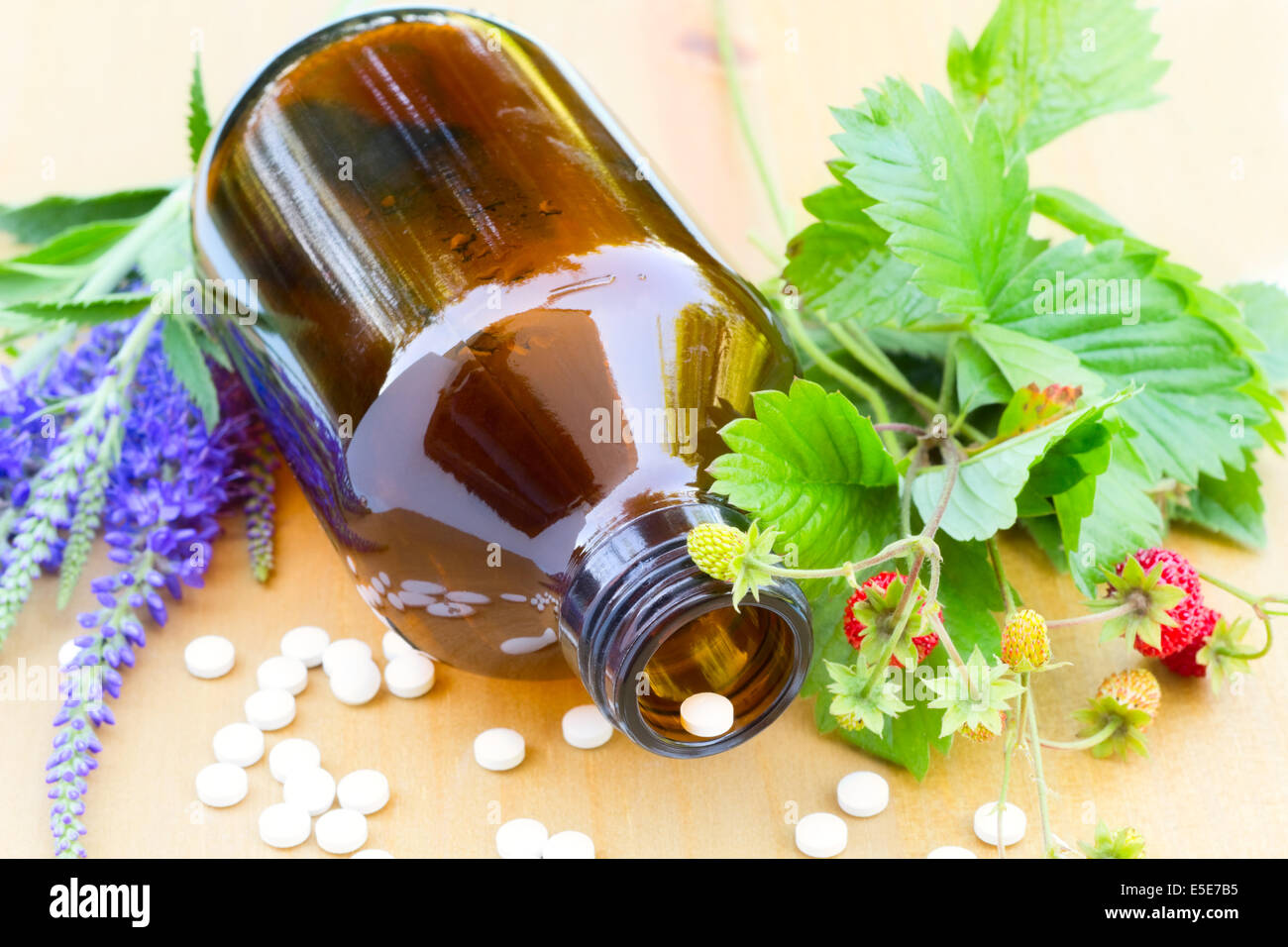 Natural medicine Stock Photo