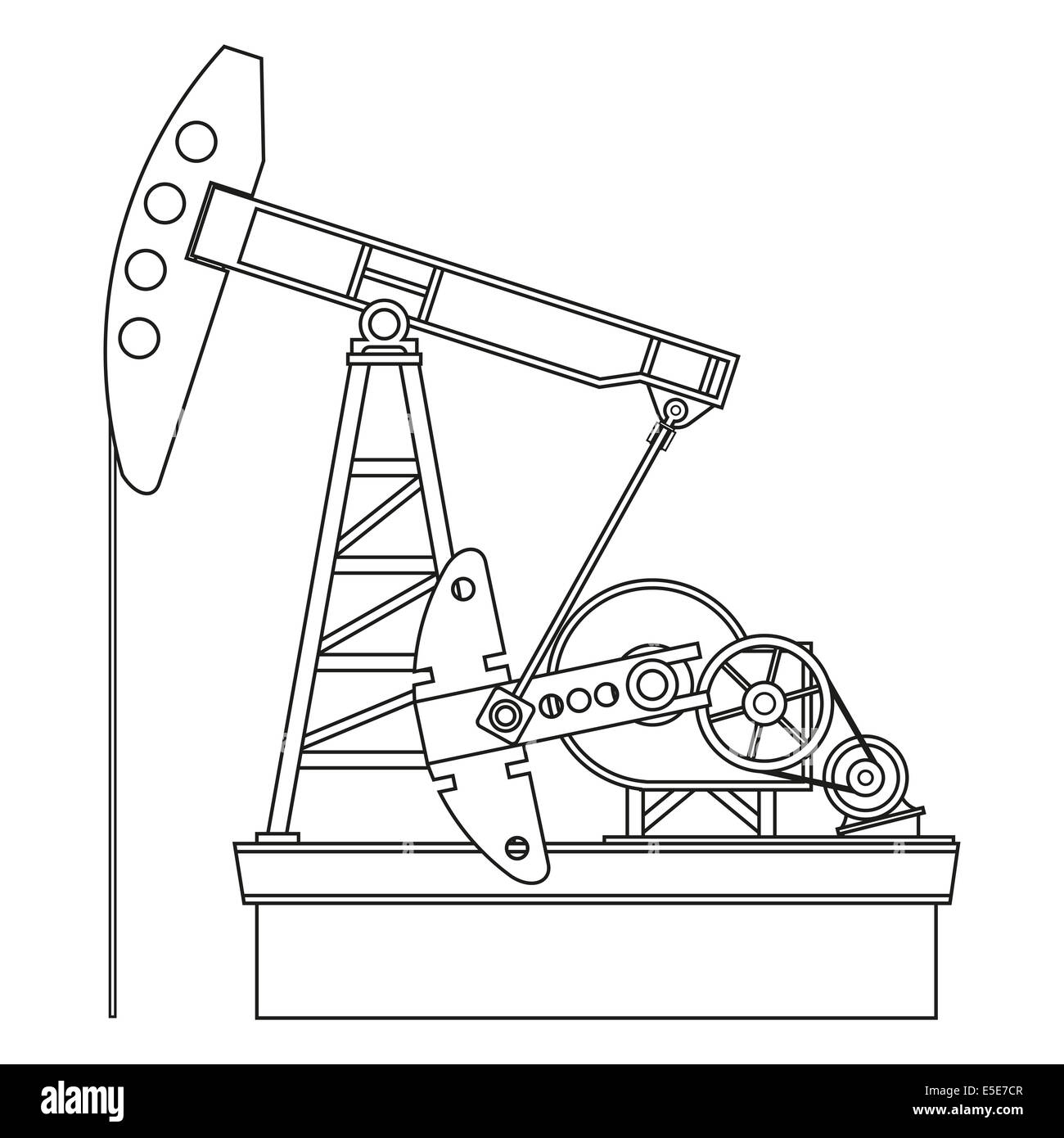 coloring pages oil well