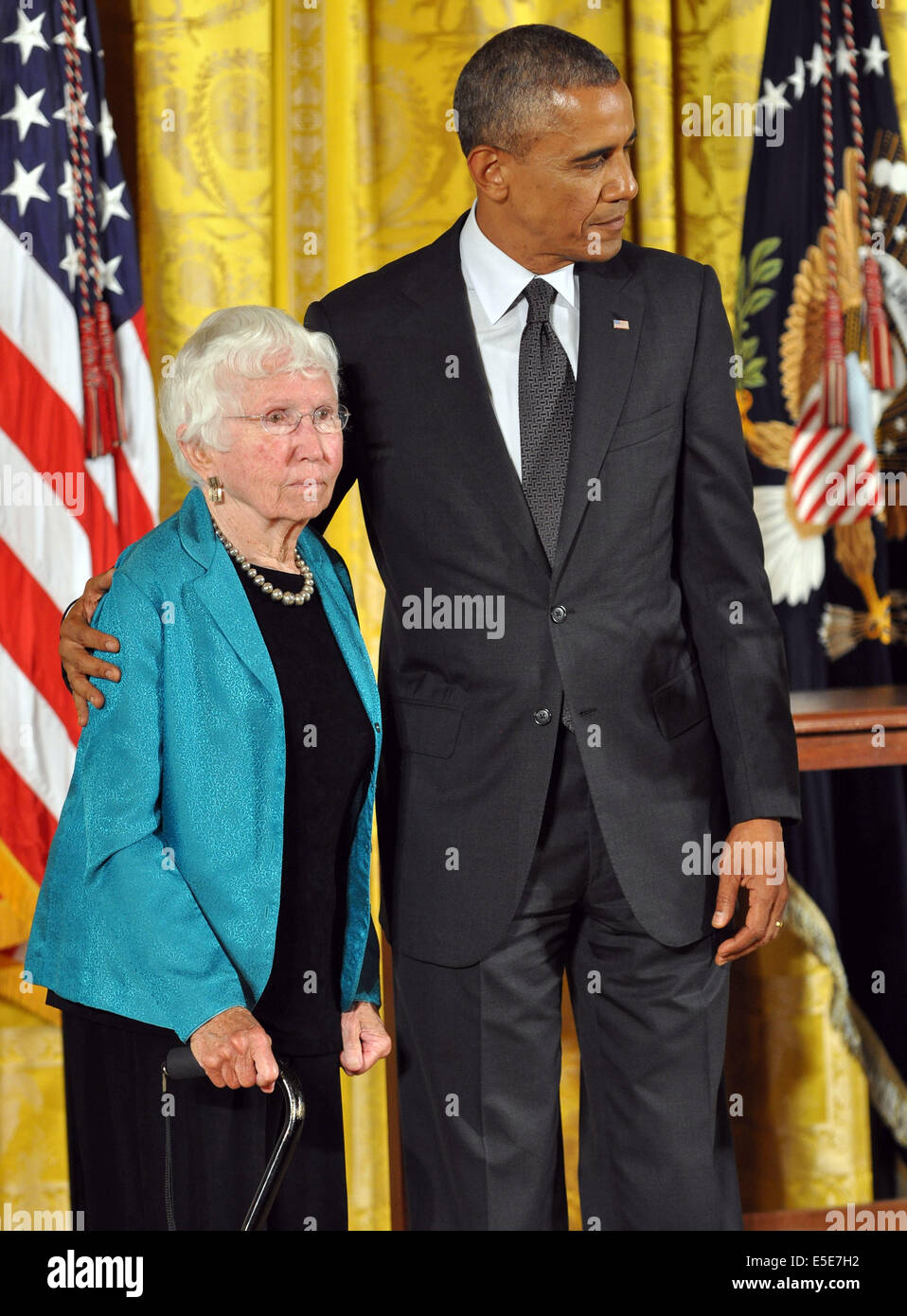 Washington, Dc, USA. 28th July, 2014. Historian, ANNE FIROR SCOTT ...