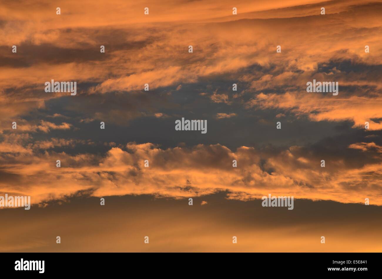 Dramatic Sunset Clouds Stock Photo - Alamy
