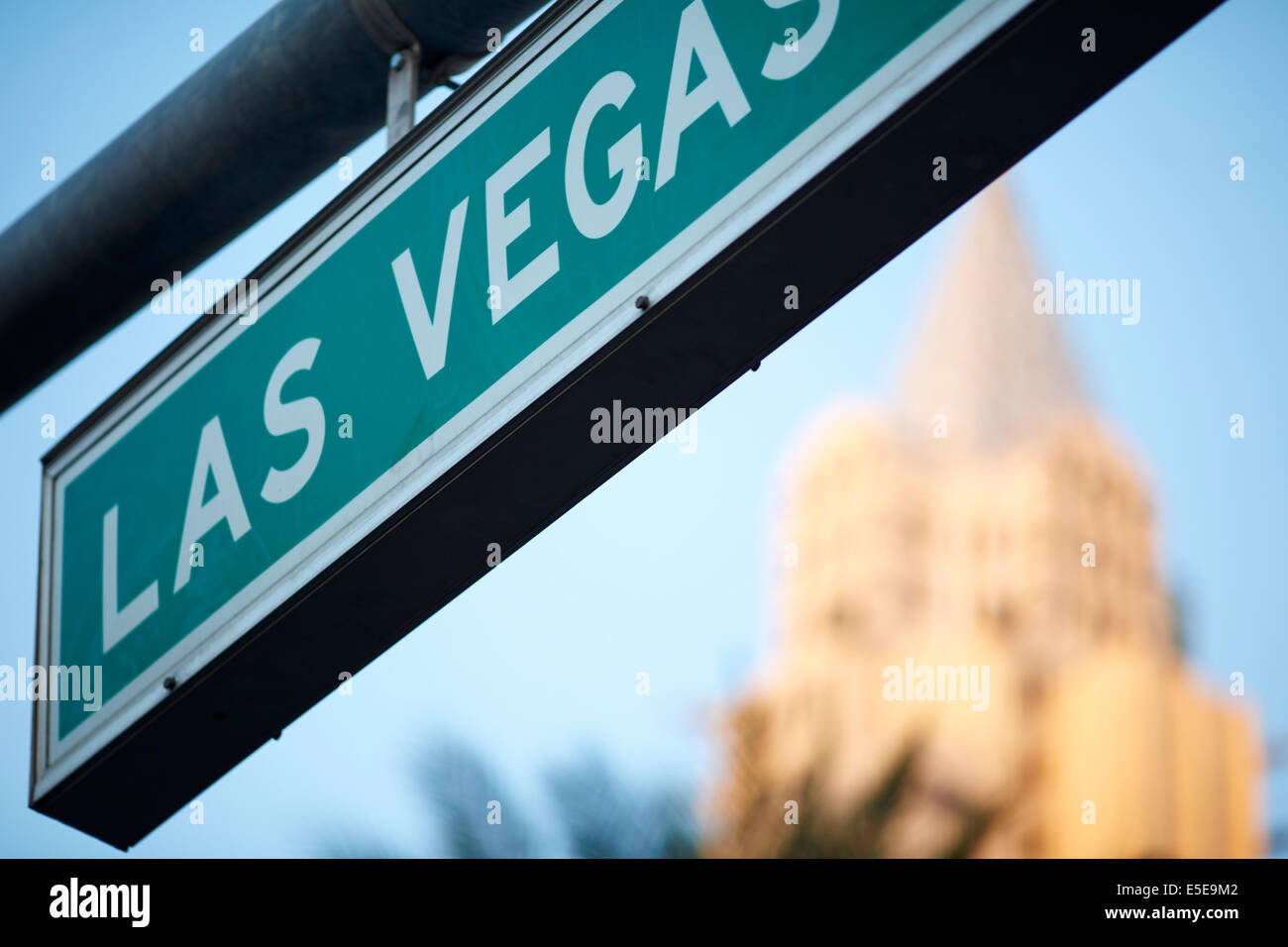 las vegas blvd street sign