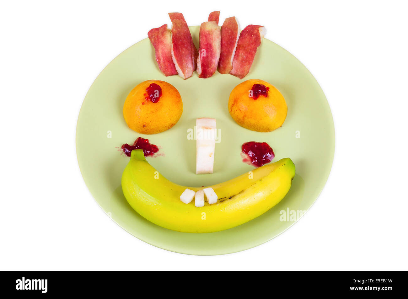 Funny face fruit hi-res stock photography and images - Alamy