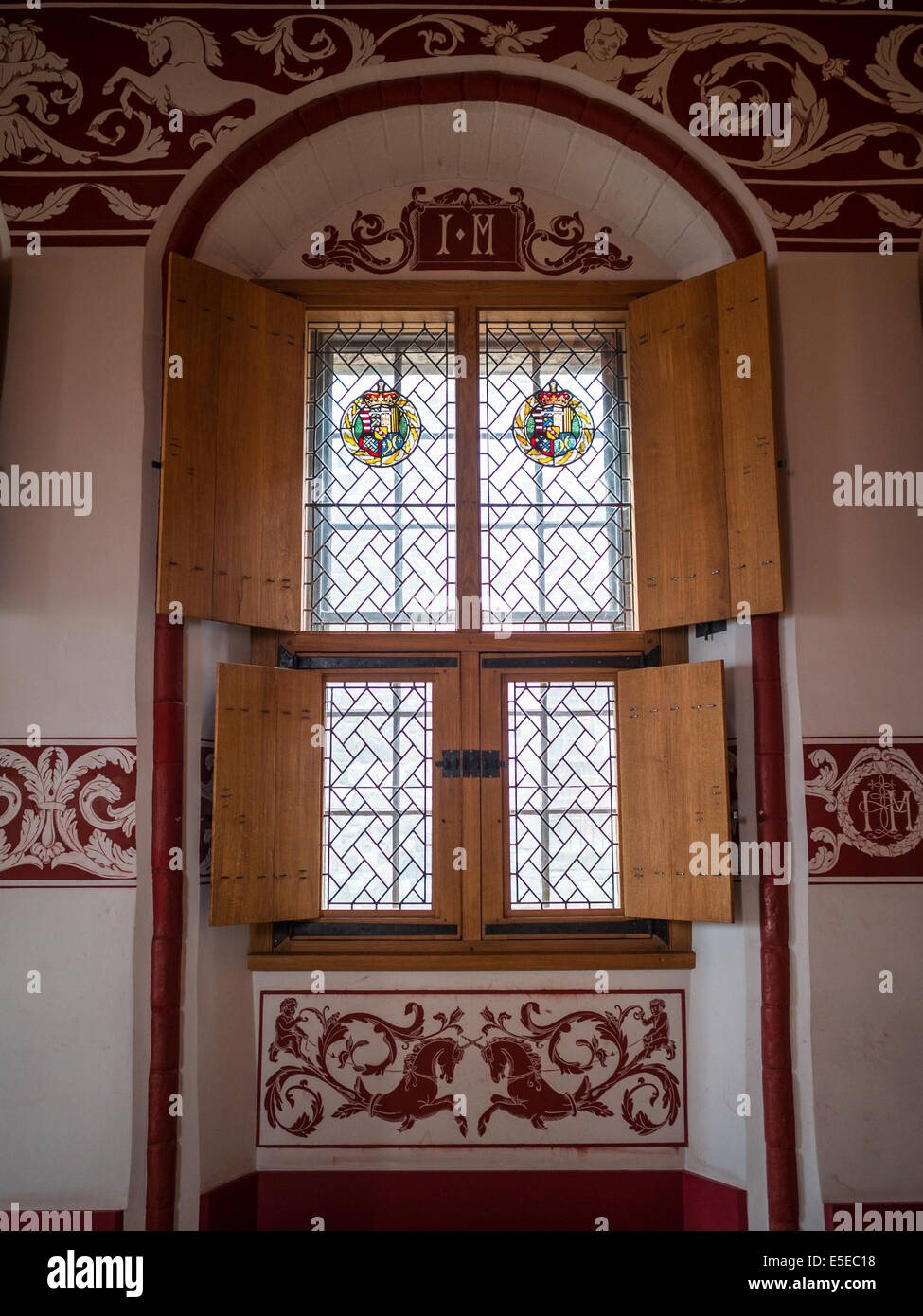 Stirling Castle Window Interior View Stock Photo 72231524