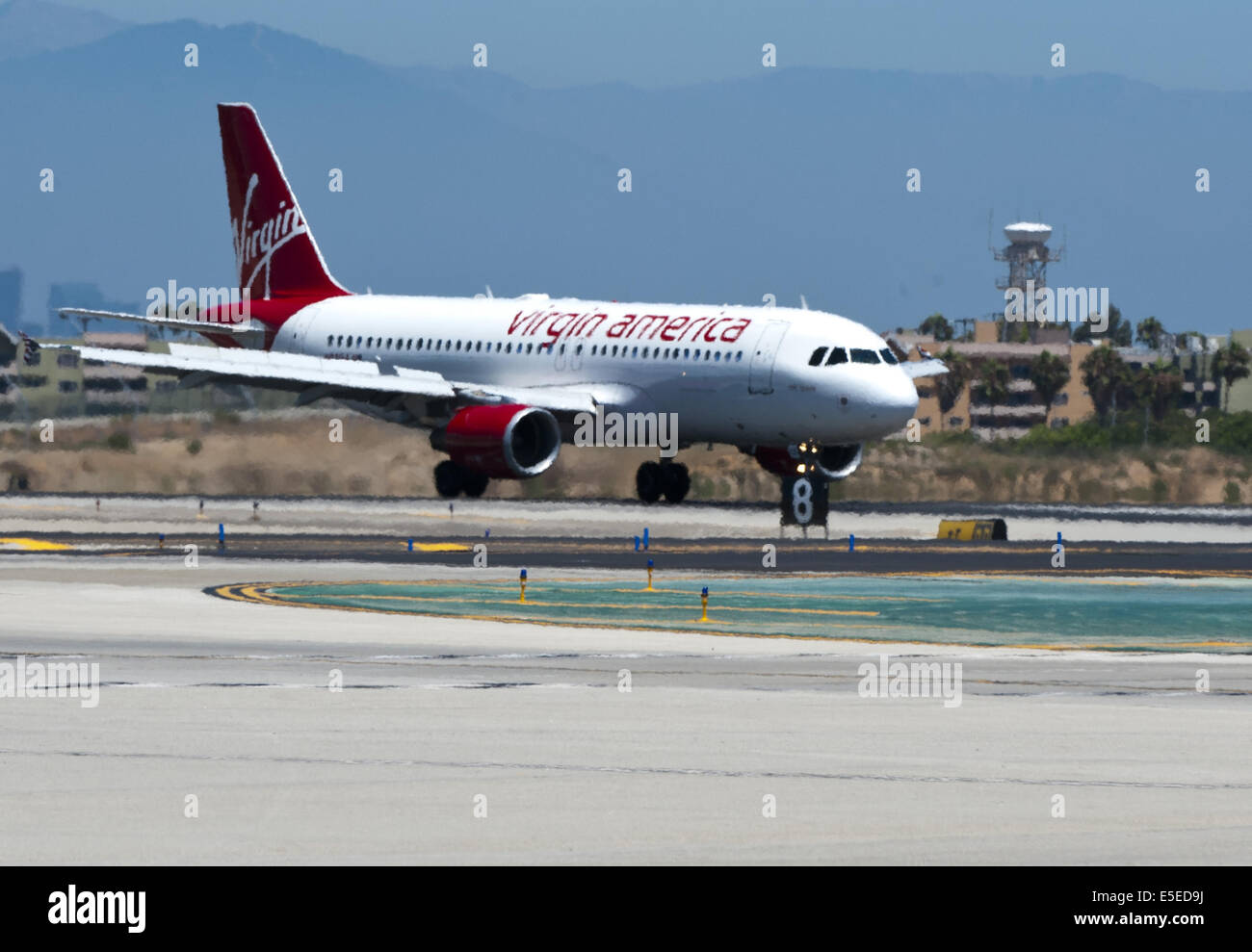 Los Angeles California USA 23rd July 2014 A Virgin America Airbus los-angeles-california-usa-23rd-july-2014-a-virgin-america-airbus
