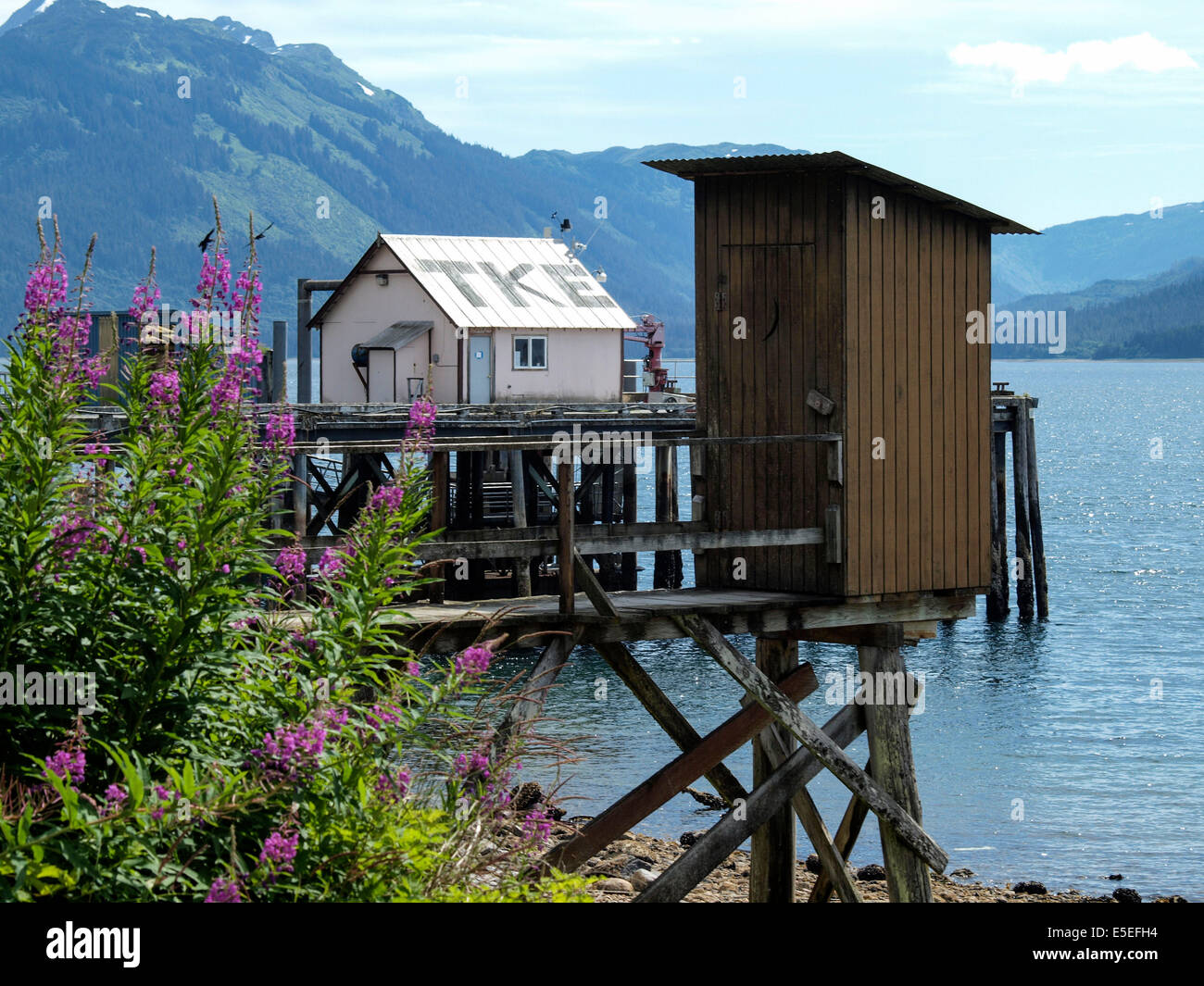 Tenakee dock hires stock photography and images Alamy