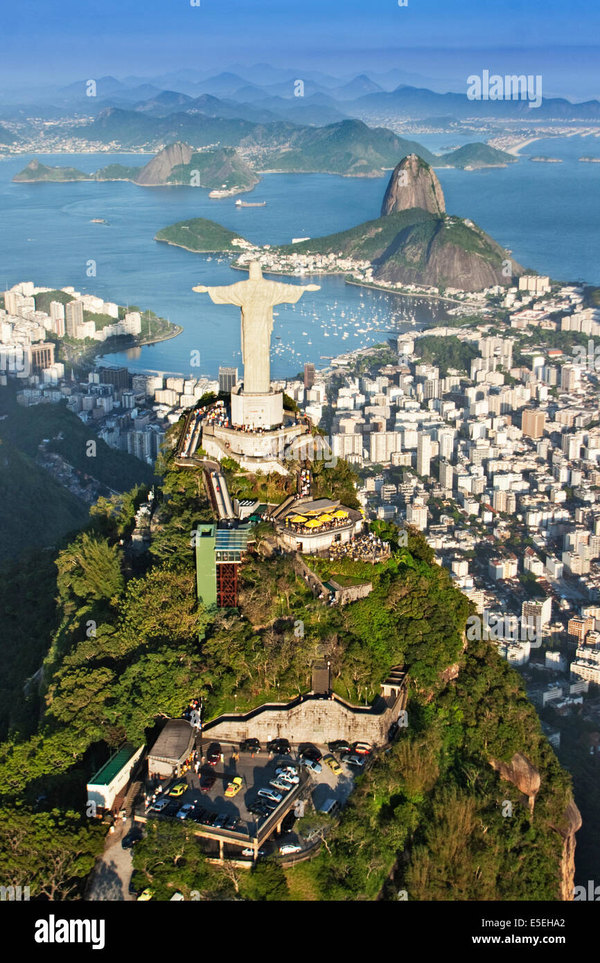Aerial View Of The Christ Statue On Corcovado Mountain Rio De Janeiro Brazil Stock Photo Alamy Aerial View Of The Christ Statue On Corcovado Mountain Rio De Janeiro Brazil Stock Photo Alamy