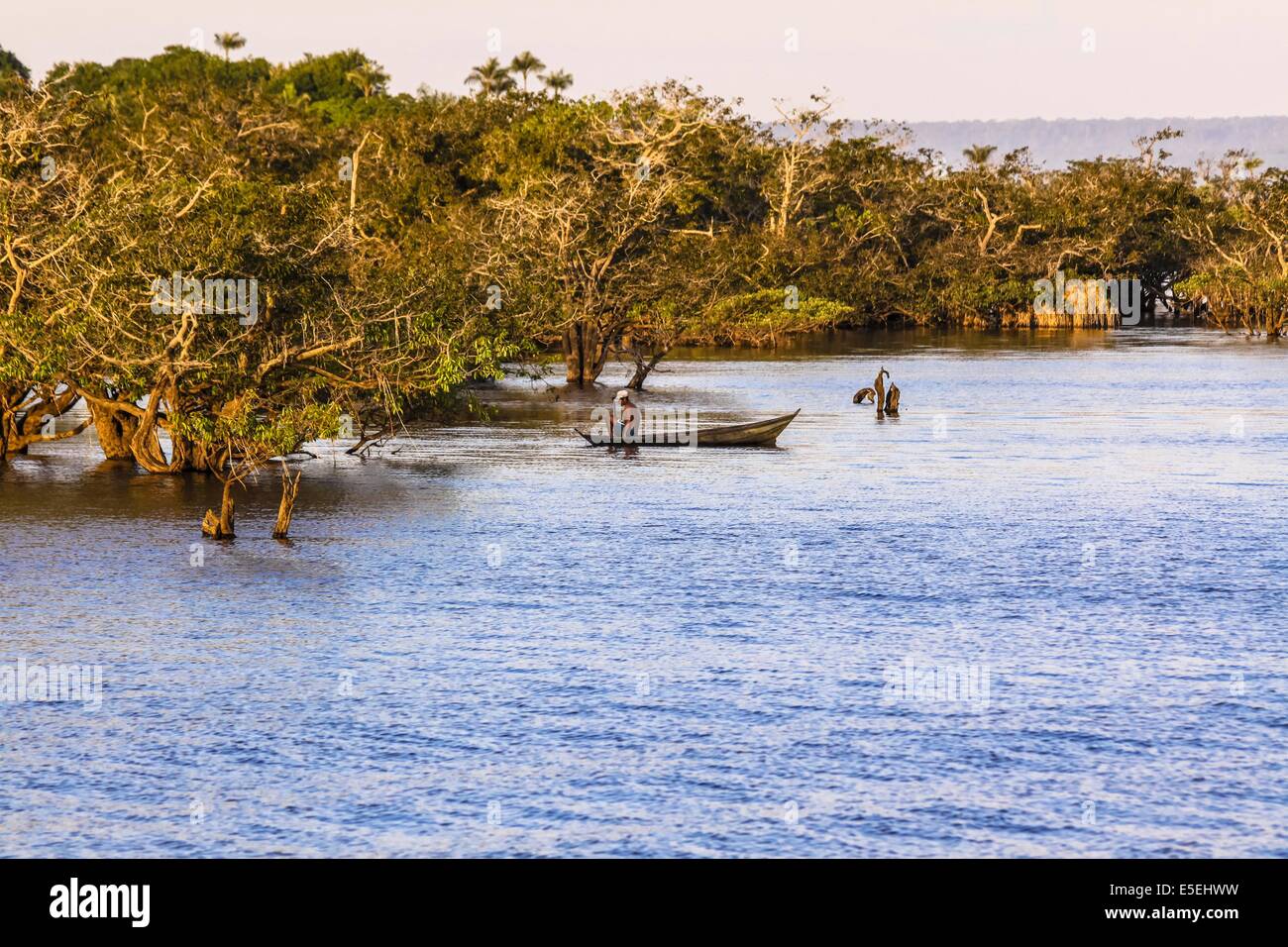 Tapajos river, Amazonia, Brazil Stock Photo Alamy