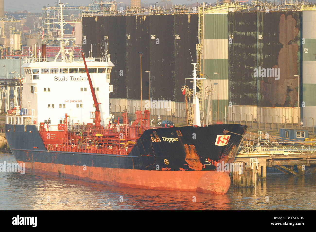 France: Normandie, seine maritime, vallee de la seine, grand port de ...