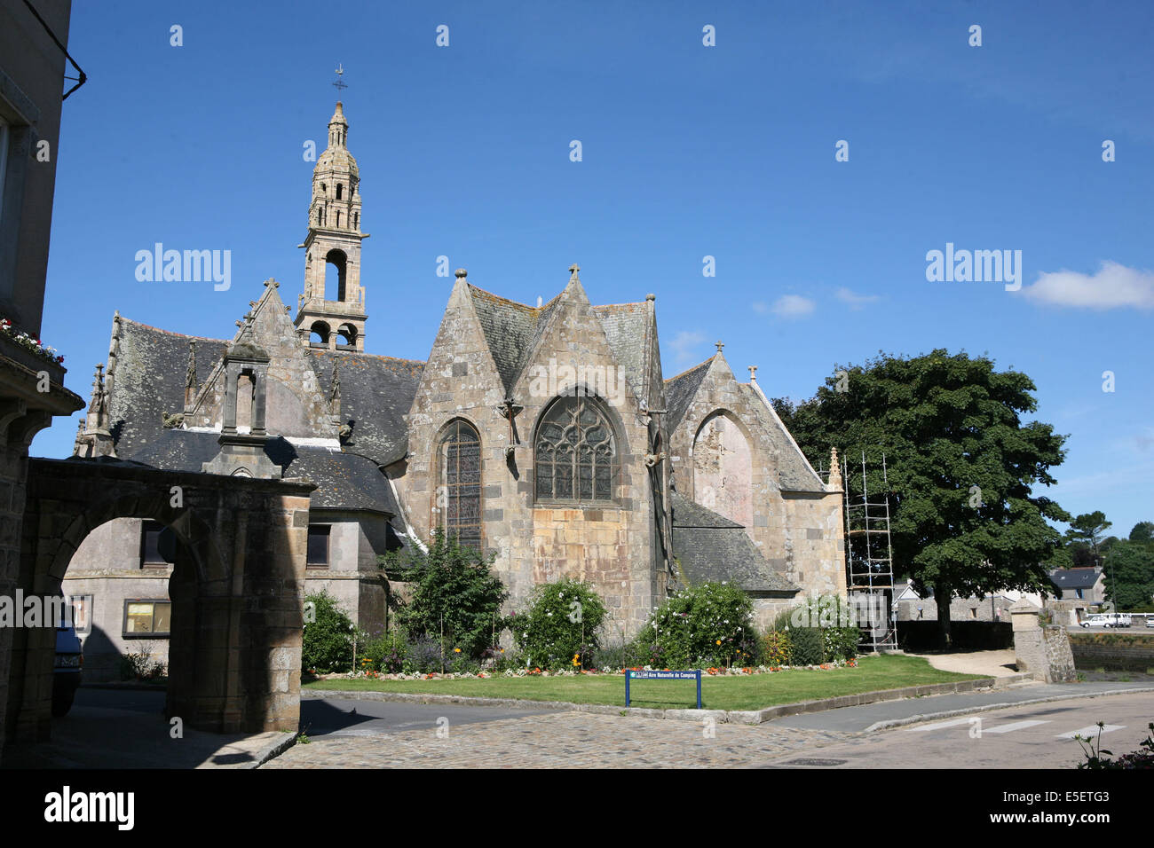 France, Bretagne, finistere, rade de brest, presqu'ile de crozon, canal ...
