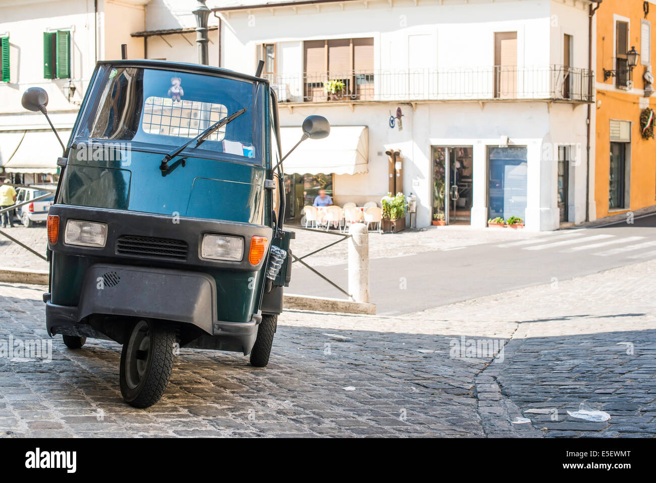 Piaggio Ape 50, a Three-wheeled Light Commercial Vehicle in Italy Editorial  Stock Image - Image of retro, motor: 219982254