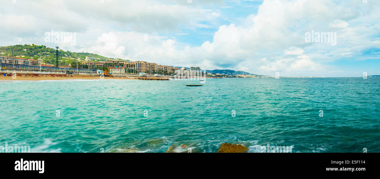 Cannes, French Riviera, panorama Stock Photo