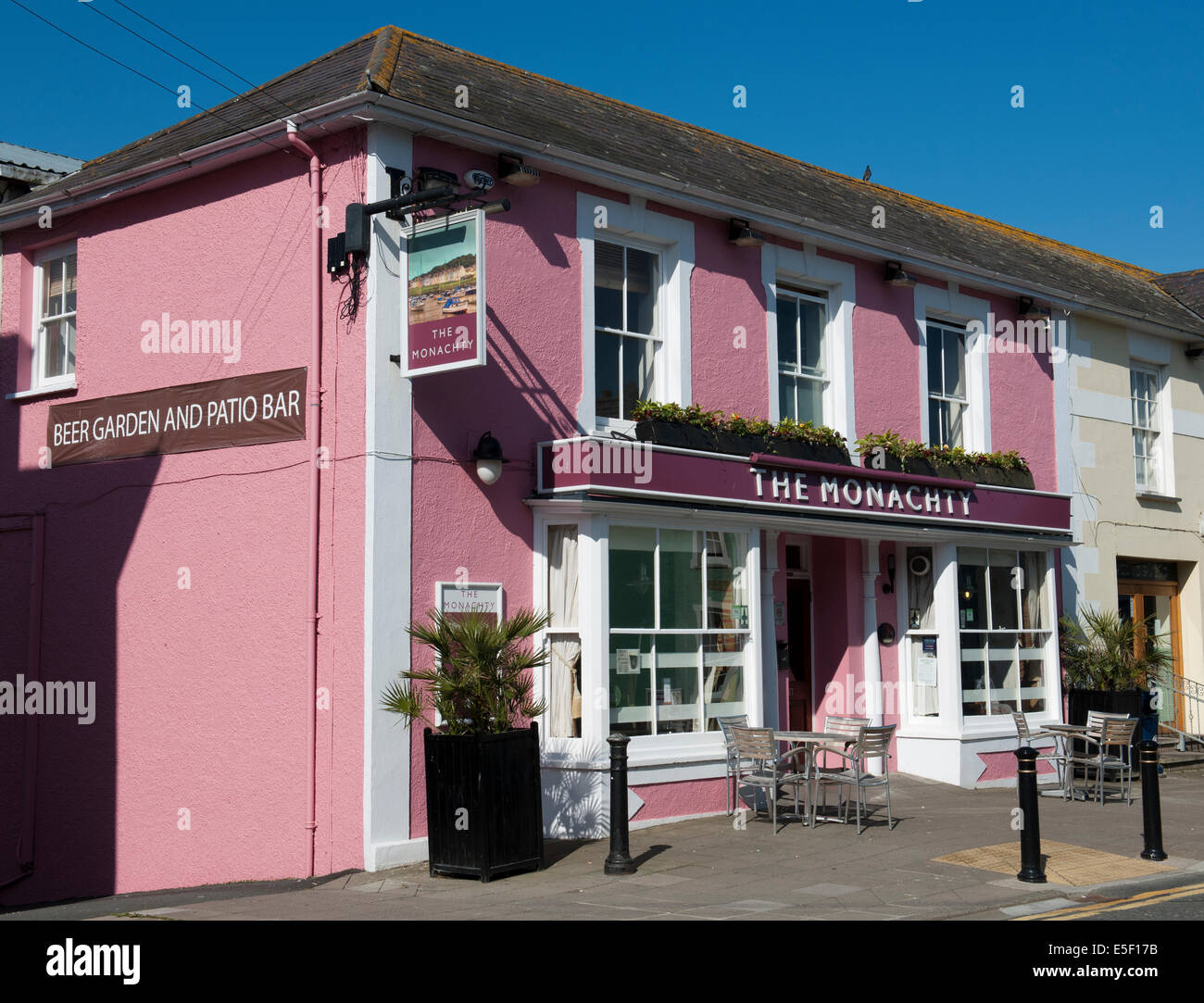 Aberaeron , Cardigan Bay, West Wales, Wales, Uk Stock Photo