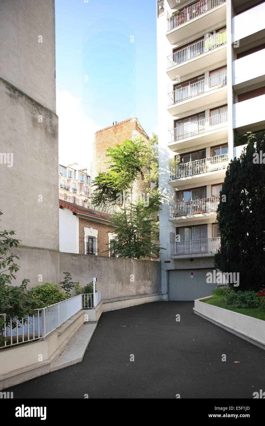 France, Ile de France, paris 20e arrondissement, 51 rue des prairies