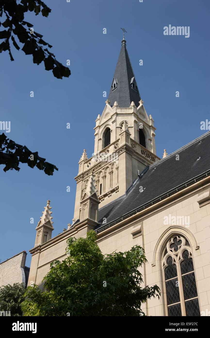 France, ile de france, paris 7e, 147 rue de Grenelle, eglise