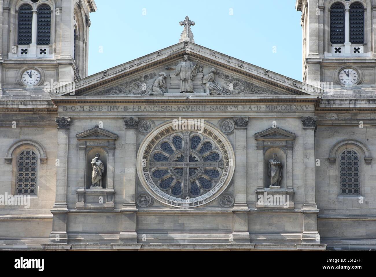 France, ile de france, paris 7e arrondissement, eglise saint Francois