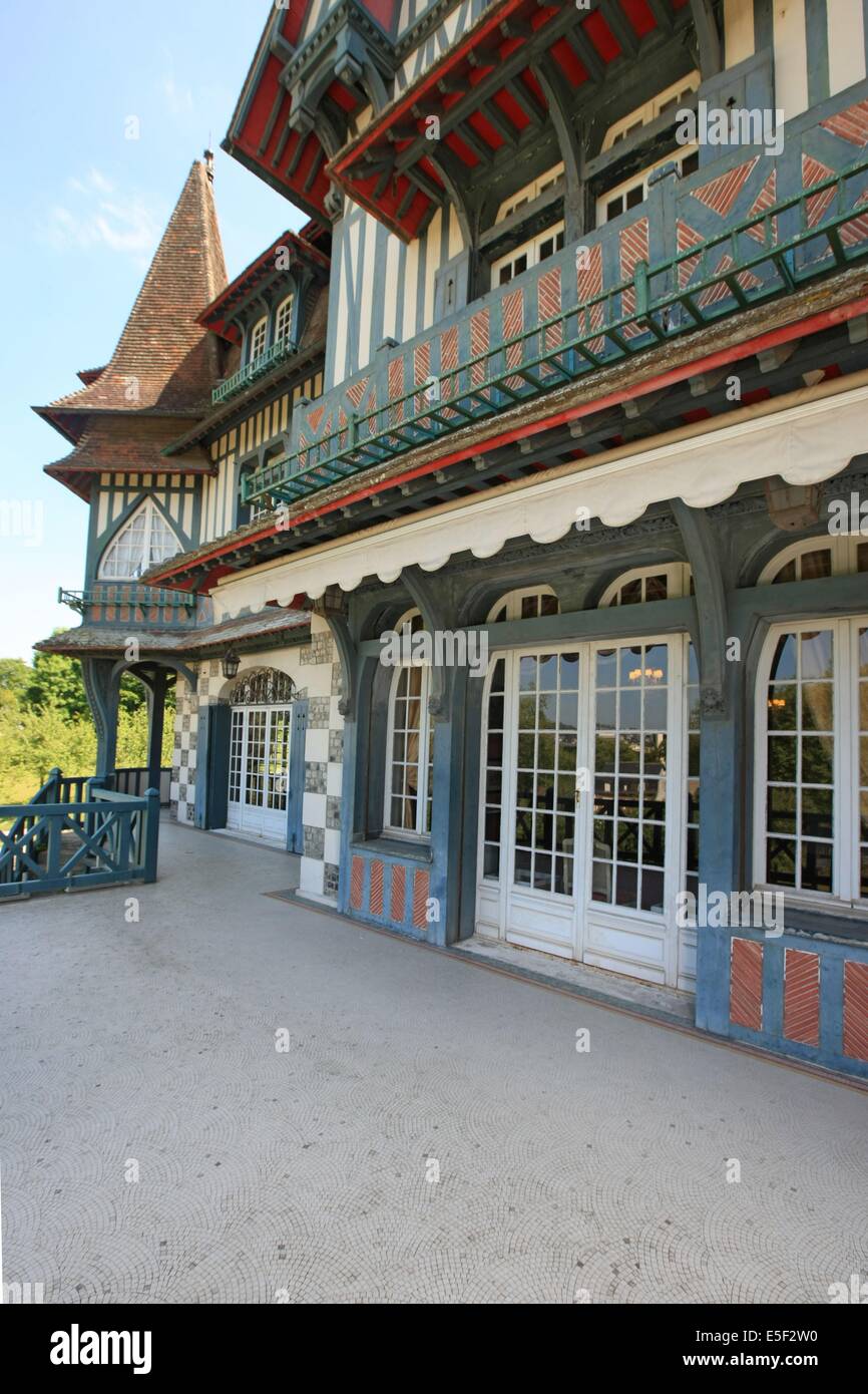 France, Basse Normandie, Calvados, Deauville, villa strassburger