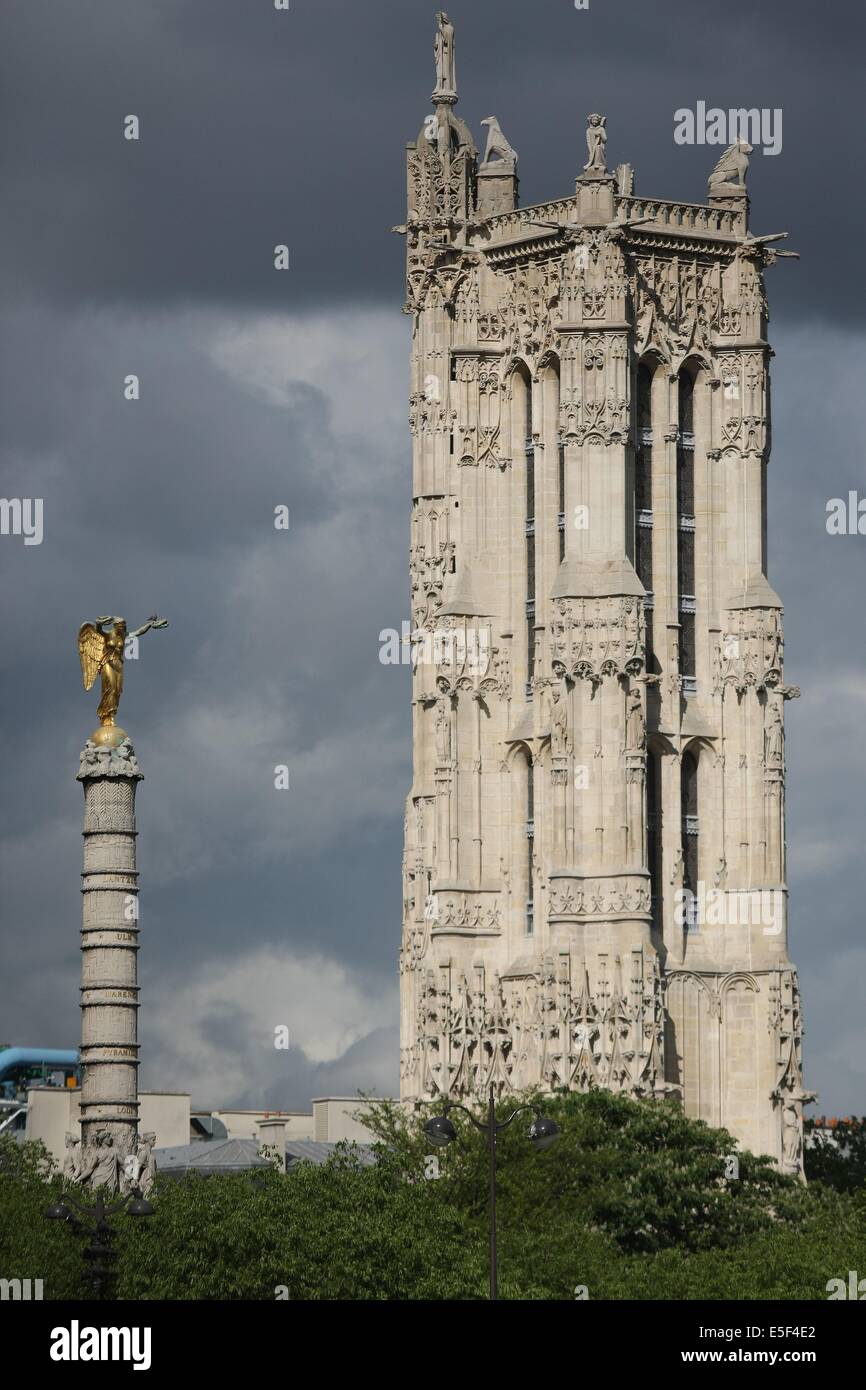 La place du tour saint jacques hires stock photography and images Alamy