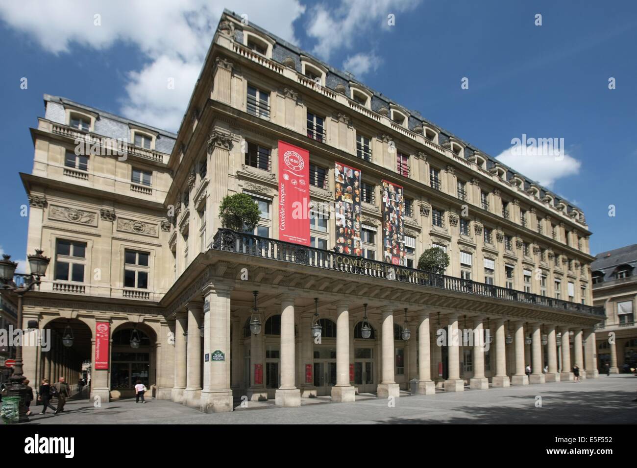 France, ile de france, paris 1er arrondissement, palais royal, place colette, comedie francaise