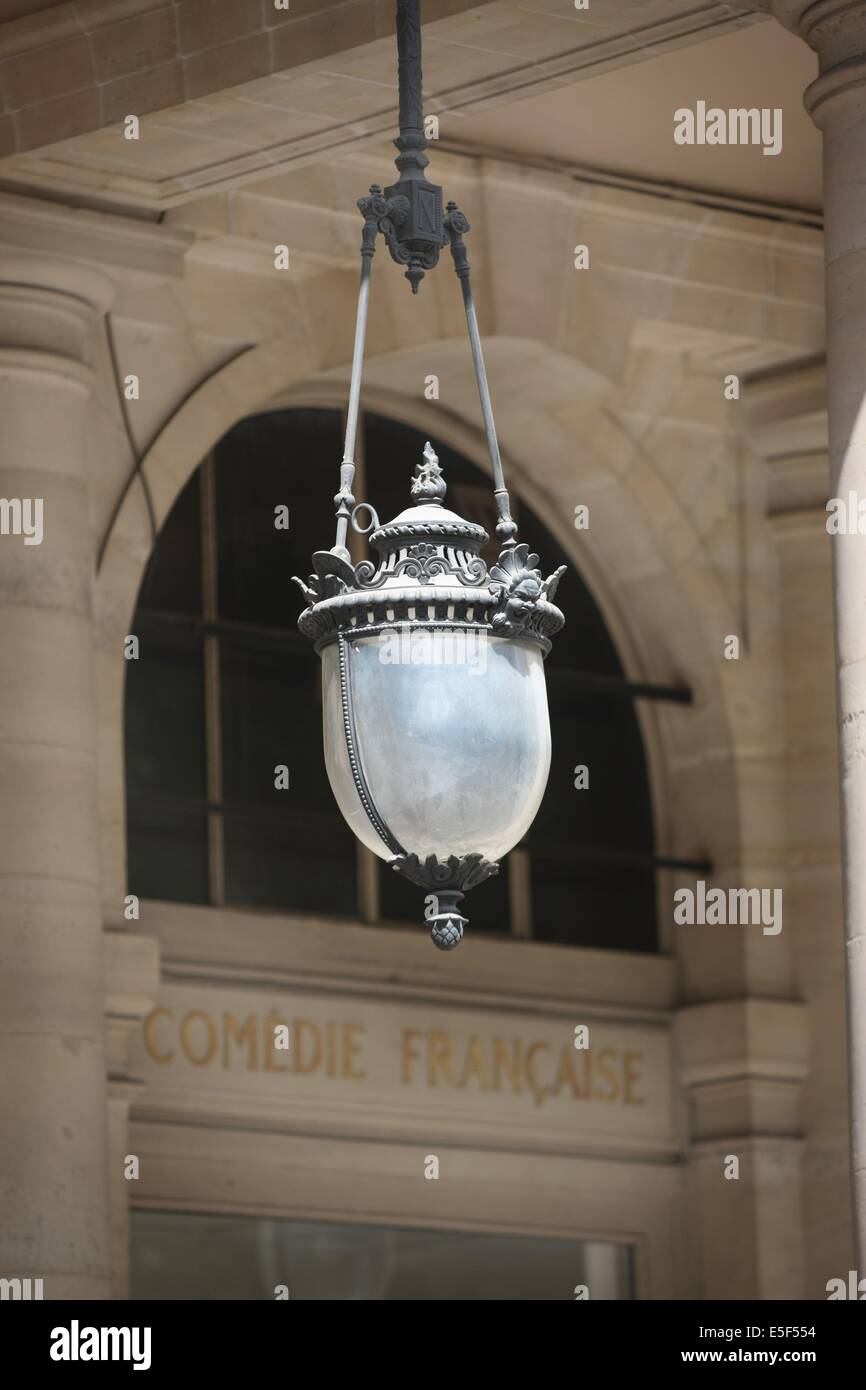France, ile de france, paris 1er arrondissement, palais royal, place colette, comedie francaise