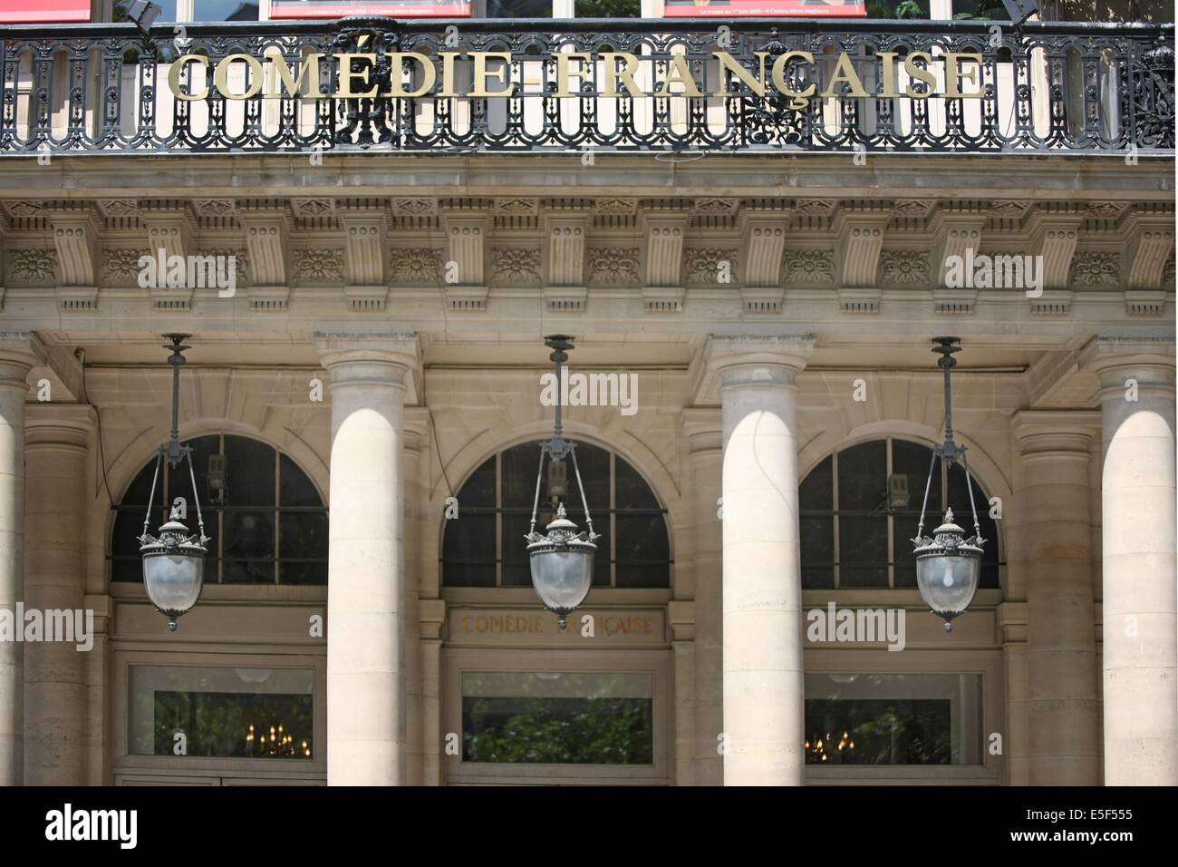 France, ile de france, paris 1er arrondissement, palais royal, place colette, comedie francaise