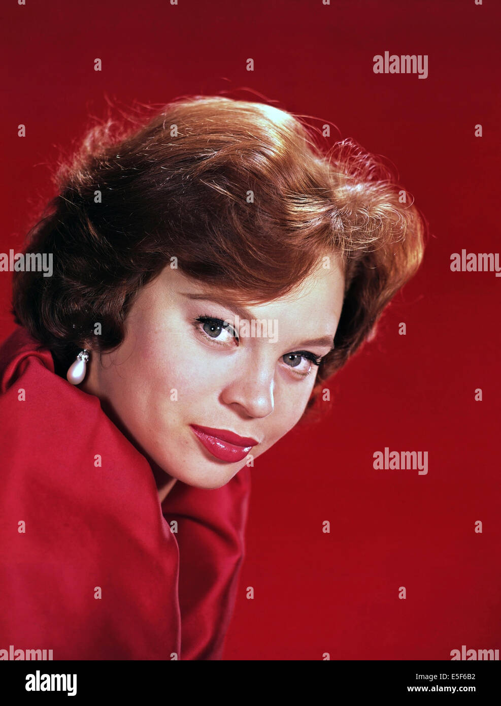 JULIET PROWSE (1936-1996) Anglo-Indian film actress and dancer about 1960 Stock Photo