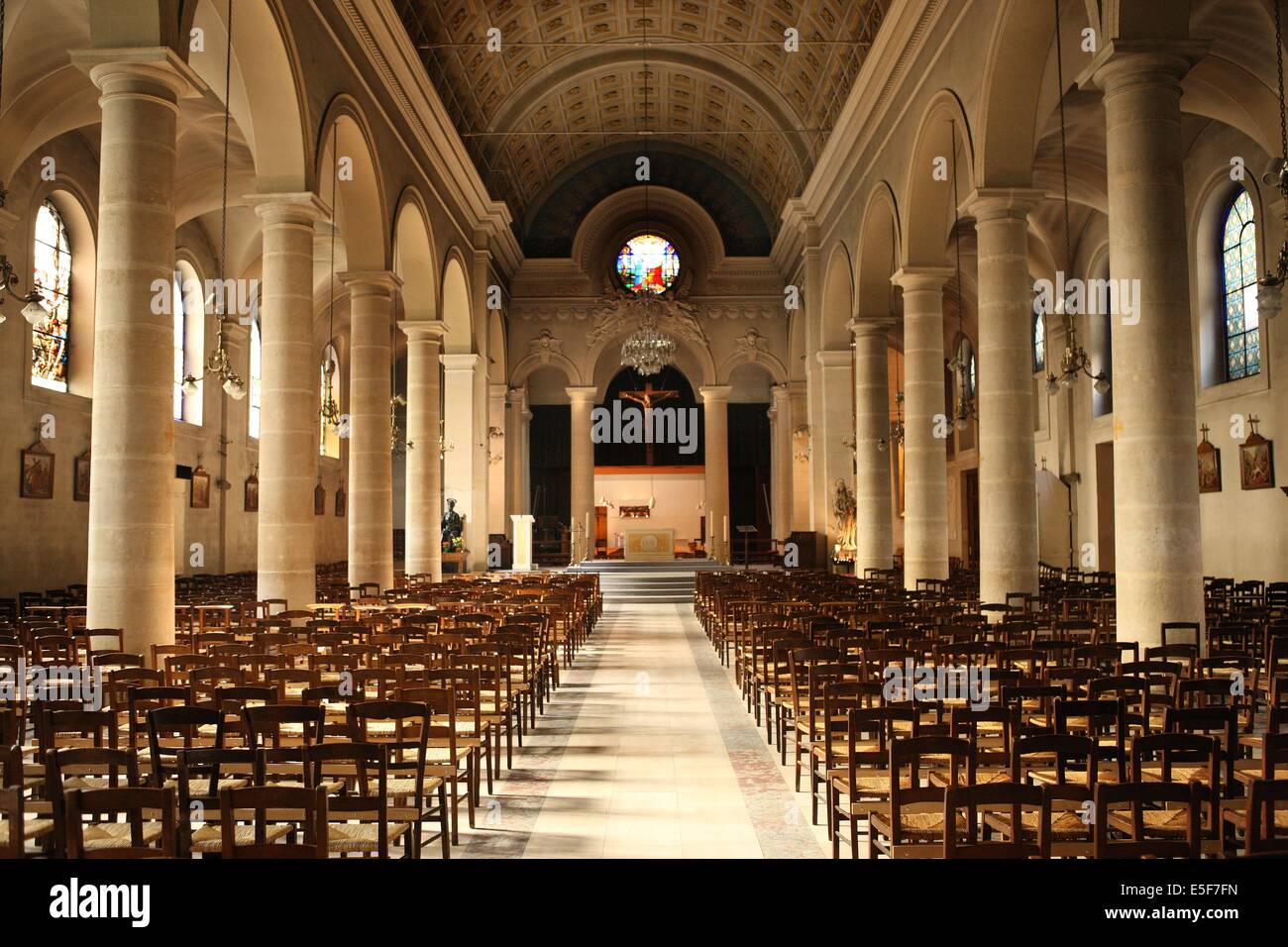 France, ile de france, paris 7e, 92 rue saint dominique, eglise saint